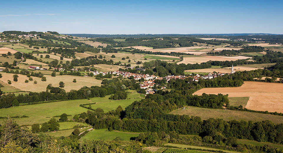 Burgundy countryside and historical surroundings...Saint-Père