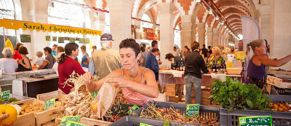 ...its saturday-morning market