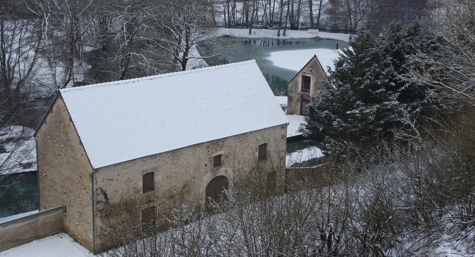 Seen from the village: the mill